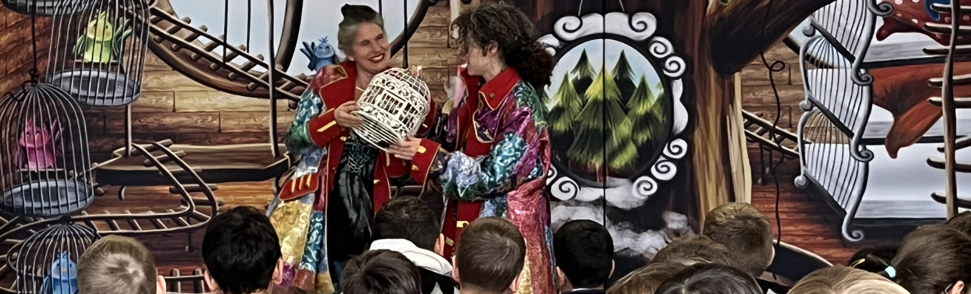 Blick auf die Bühne