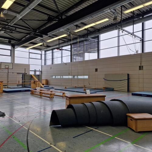Turnhalle am Psychomotoriktag